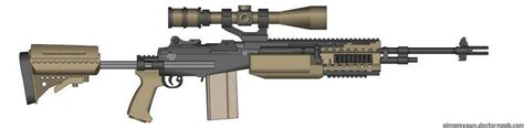 Mk 14 Mod 0 EBR (Enhanced Battle Rifle): Photos, History, Specification