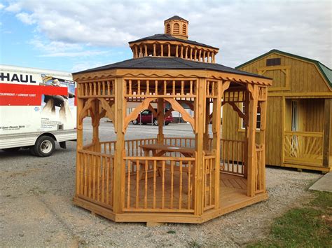 10x12 Amish built Gazebo with Cupola. $3325 plus tax or $332 down and ...