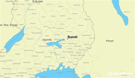 Where is Soroti, Uganda? / Soroti, Eastern Region Map - WorldAtlas.com