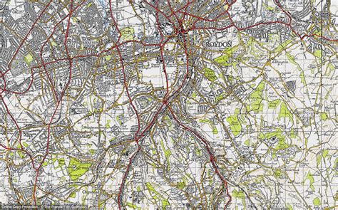 Historic Ordnance Survey Map of Purley, 1946 - Francis Frith