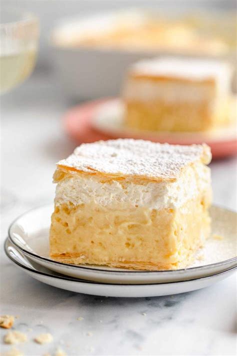 Custard Slice (Kremsnita) | Recipe in 2023 | Custard slice, Homemade ...