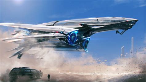 Spaceship Scifi Wallpaper,HD Digital Universe Wallpapers,4k Wallpapers ...