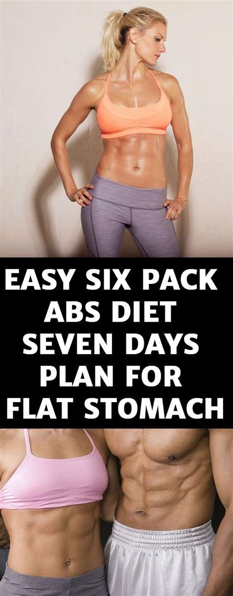 Easy Six Pack Abs Diet Seven Days Plan for Flat Stomach - Worthy ...