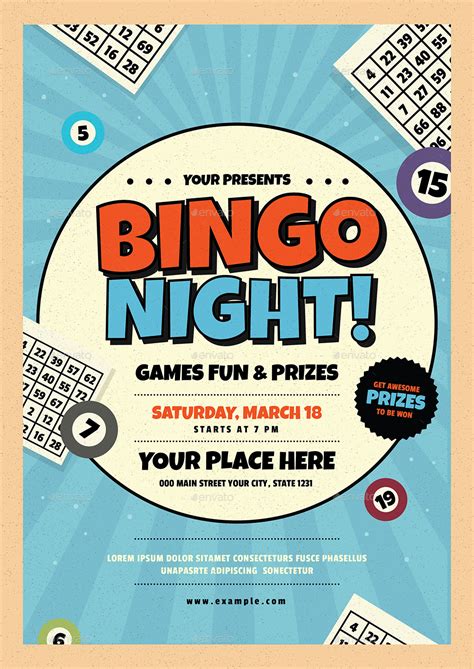 Bingo Night Flyer Template - Detrester.com