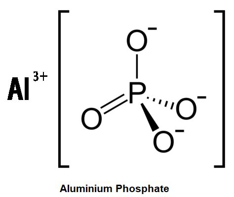 Aluminium Phosphate (AlPO4) - Aluminium Phosphate Structure, Molecular ...