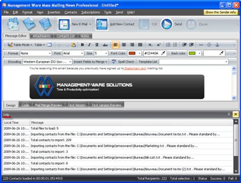 Mass Mailing News Pro - Bulk Mailer Software - 28% off for PC