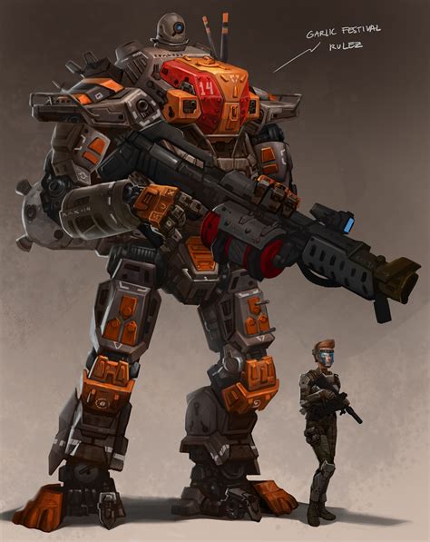 titanfall 2 | Robot concept art, Robots concept, Robot art