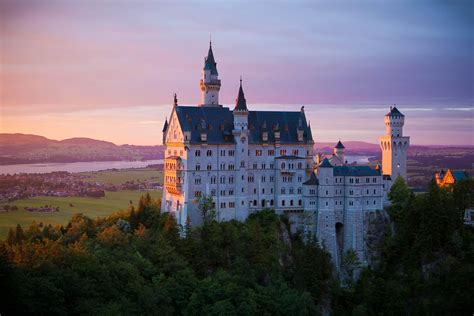 wallpaper castle, neuschwanstein castle, architecture, bavaria, germany ...