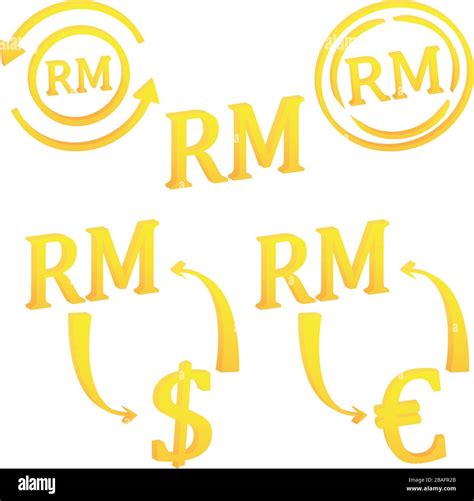 Malaysian Ringgit currency symbol icon of Malaysia Stock Vector Image ...