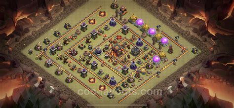 Best Max Levels War Base TH10 with Link, Anti Everything - Town Hall ...