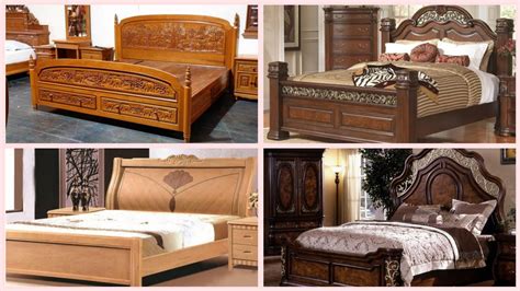 Simple & Amazing Wooden Bed Designs | Attractive Double Bed Designs ...