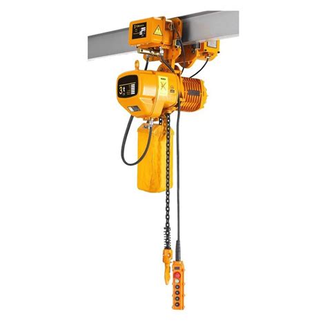 Electric Chain Hoist with Electric Beam Trolley