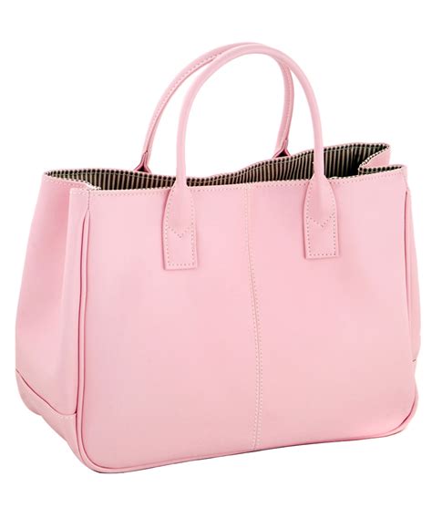 Bolsos De Trapillo: Pale Pink Designer Handbags