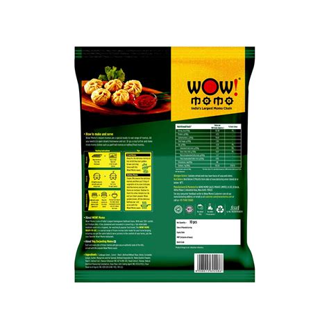 Wow! Momo Veg Darjeeling Momos (Frozen) Price - Buy Online at Best ...