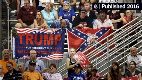 As Trump Rises, So Do Some Hands Waving Confederate Battle Flags - The ...