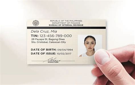 A Taxpayer Identification Number (TIN) ID card is an official document ...