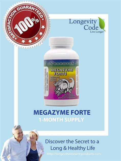 MEGAZYME FORTE - 90 enteric coated tablets - Dietary Supplements