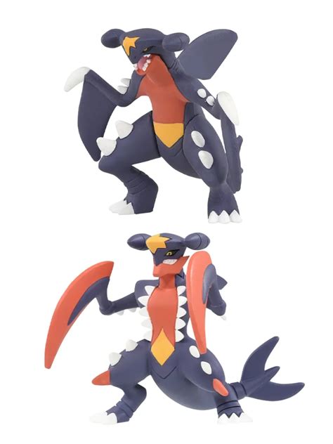 TOMY Original Pokemon Figures New Mega Evolution Garchomp Toys High ...