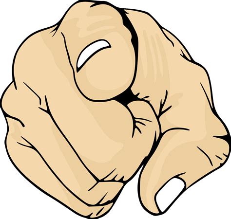 Finger Big Image Png - Emoji Finger Pointing At You Clipart - Full Size ...