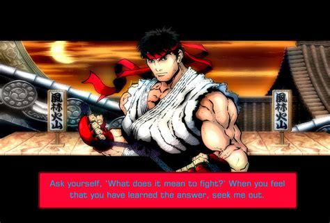 Ryu win quote by FearOnlyMe on deviantART