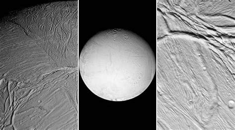 Saturn's Moons Titan and Enceladus