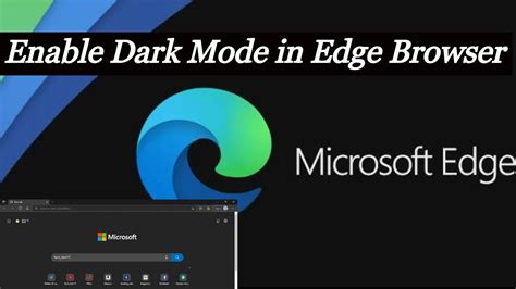 Enable Dark Mode in Microsoft Edge | Turn On Dark Theme in Edge Browser ...