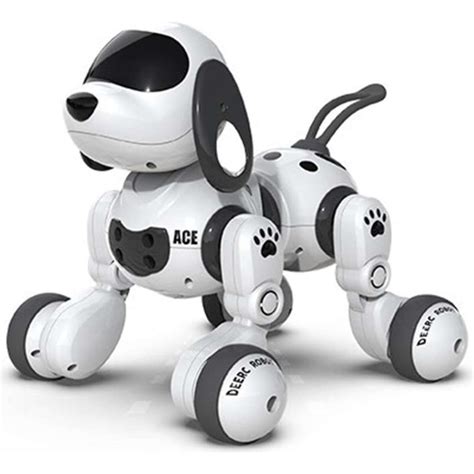 Deerc Remote Control Dog Robot Toys for Kids Programmable Smart RC Toy ...