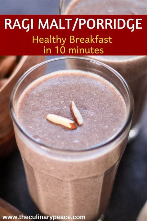 How to make Healthy Ragi Malt in under 15 minutes – The Culinary Peace