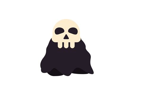 Ghost Skull Graphic by artsihstudio · Creative Fabrica