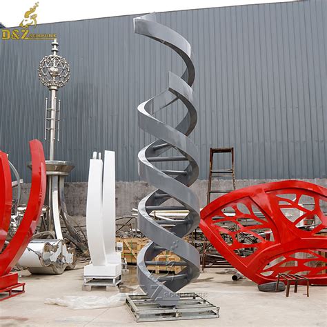 Double Helix Sculpture D&Z sculpture