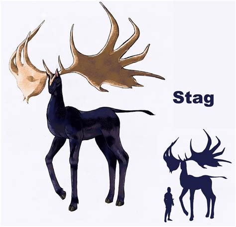 Stag size comparison by Spearhafoc on DeviantArt