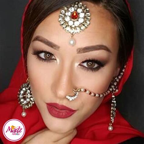 Indian Nose Rings, Nath Nose Ring, Nose Studs - MadZFashionZ