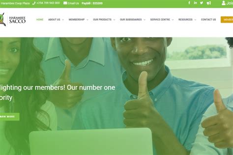 Harambee Sacco Services, Registration, loans, Portal and Member ...