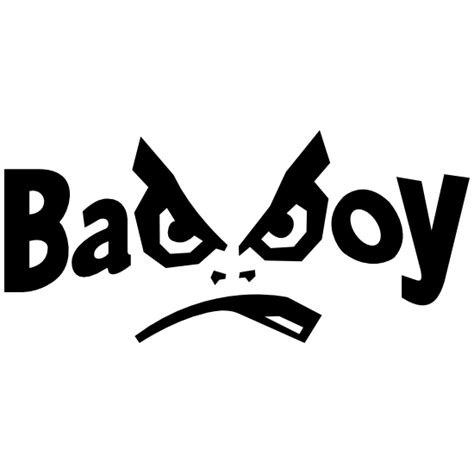 Bad Boy Vinyl Lettering With Face Sticker Shipped Fast & Free!