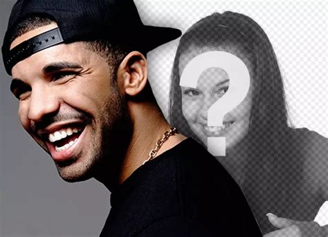 Put your picture next to Drake smiling with this effect