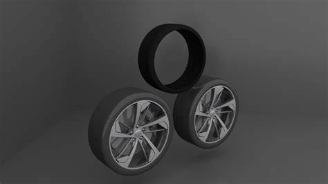 Wheels Audi RS5 - 3D Model by ViperJr3D