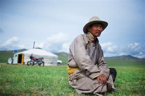 Mongolia's Nomads By Taylor Weidman | Myagmarchuluun, a herder in ...