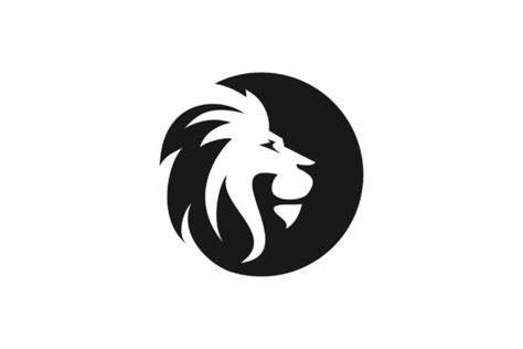 Lion Head Logo Vector Graphic by Barra Zain · Creative Fabrica