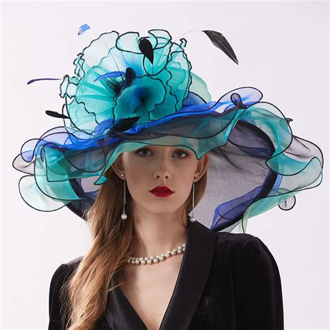 Free Shipping Fashion wedding hats for brides Evening Hats Women ...