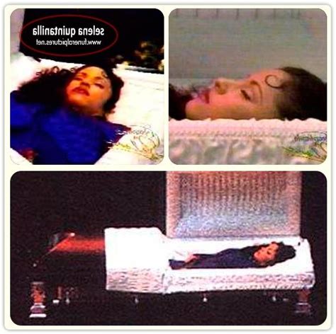 Selena`s funeral and casket photos