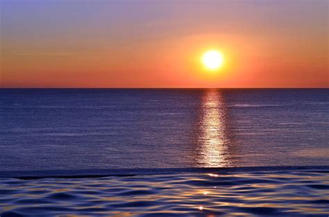 Imagem gratuita: oceano, Crepúsculo, horizonte, água, praia, reflexão ...