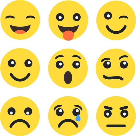 Facial Expressions Smileys Meaning