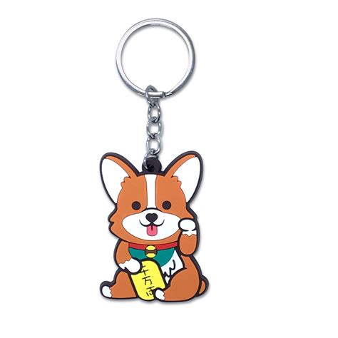 LUCKY CORGI KEYCHAIN - DoggoFashion