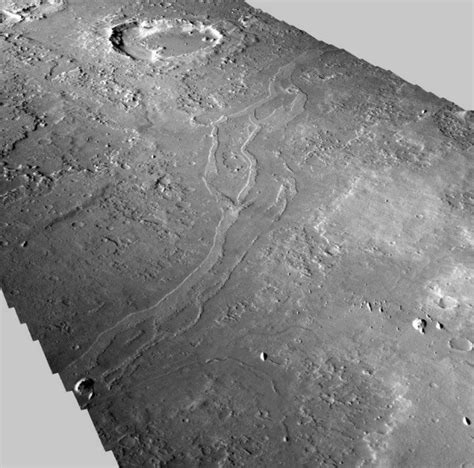 Fossilized rivers suggest warm, wet ancient Mars