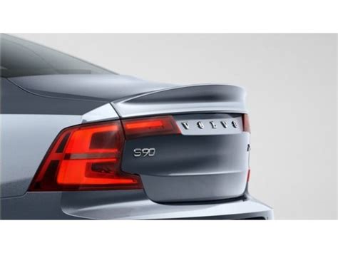 Genuine Volvo S90 Trunk Lid Spoiler - Crystal White Pearl - 39843553 ...