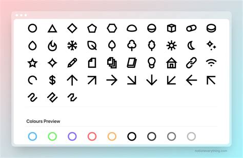 Notion icons: 15 FREE icon libraries for Notion