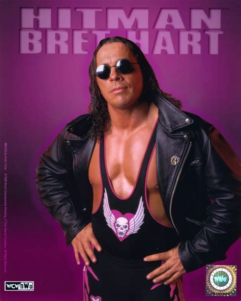 Bret “The Hitman” Hart WCW Promo Photo [1998] ... - WCW WorldWide