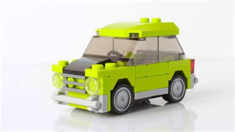 Lego Mr Bean's Mini Cooper (with instructions) - YouTube