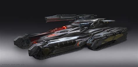 ArtStation - Sci-Fi Tank Concept