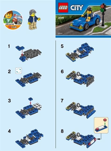 City - Sports Car [Lego 30349] | Projets de lego, Lego, Idées lego